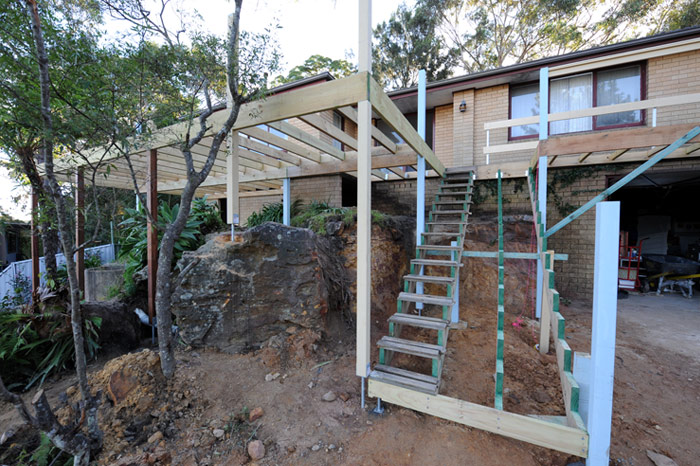 Hornsby Deck and House Extension 06